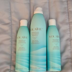 Volaire Shampoo and 2 Conditioners